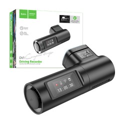 Hoco Travel Camera DV1 DVR Driving Recorder for Car Black Hoco Travel Camera DV1 DVR Driving Recorder for Car Black